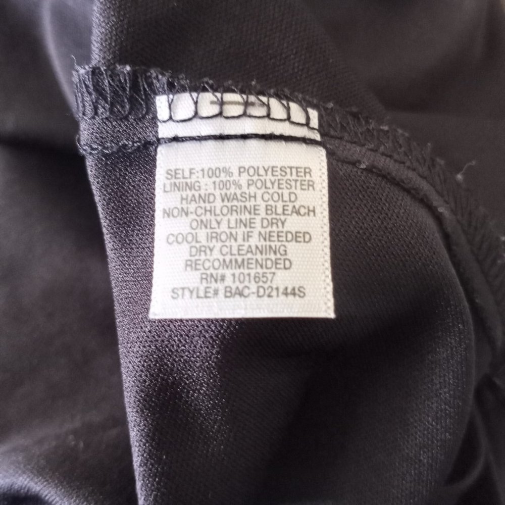 Freebird Black Sheer Button Front Sleeveless Dress - image 6